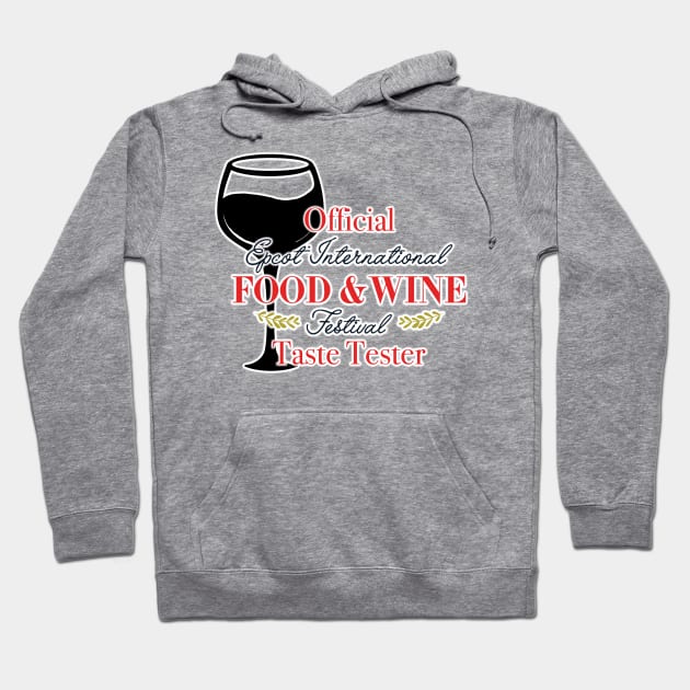 Epcot Food and Wine Festival Taste Tester Hoodie by Chip and Company